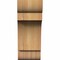 Ekena Millwork New Brighton Rough Sawn Corbel, Western Red Cedar, 4"W x 6"D x 10"H COR04X06X10NEB00RWR - alternate 2
